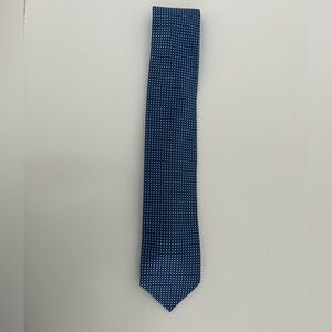 Croft & Barrow Navy Geometric Tie
